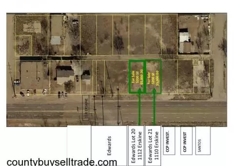 2 Commercial/Industrial Lots For Sale