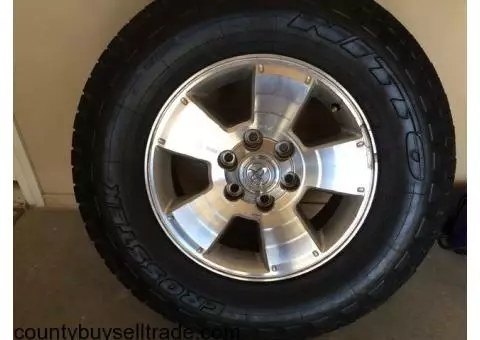 Four 17" Toyota 4Runner/Tacoma Aluminum Wheels/Tires